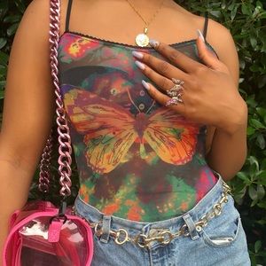 Rainbow Butterfly Top — dELiA*s